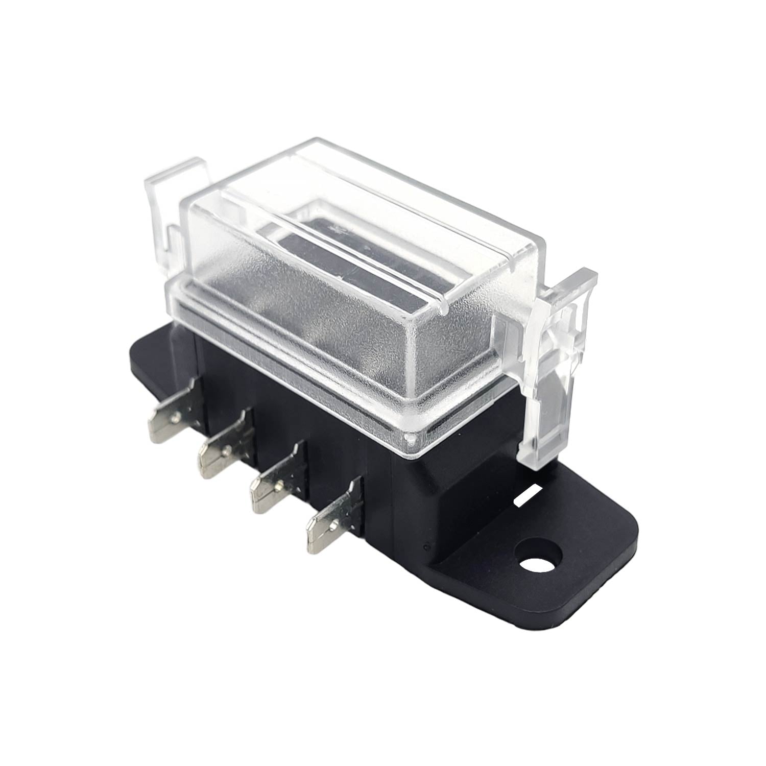 4-piece fuse box ATO/ATC fuse block with external plug Max: 32V