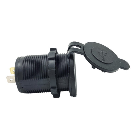 12-24V Dual USB Boat Car Charger Socket 3.1A (2.1A + 1A) With Waterproof Cover