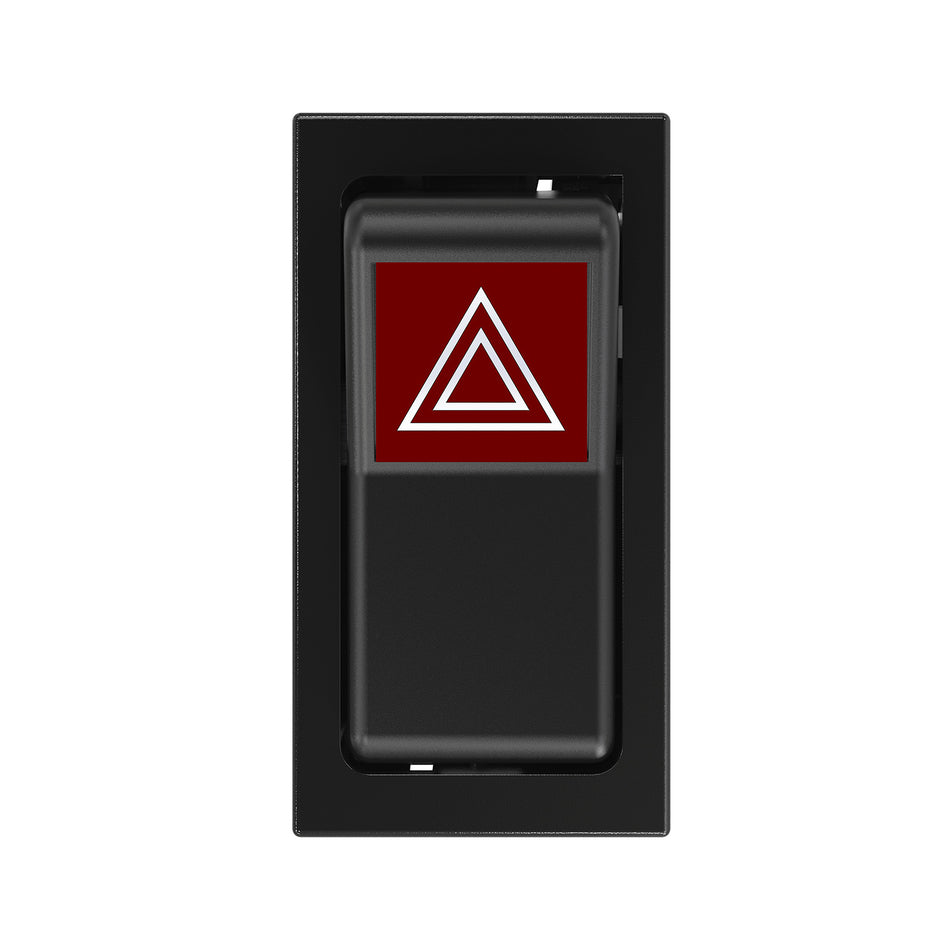 Industrial Heavy-Duty On-Off Rocker Hazard Warning Switch – 12V/24V IP53