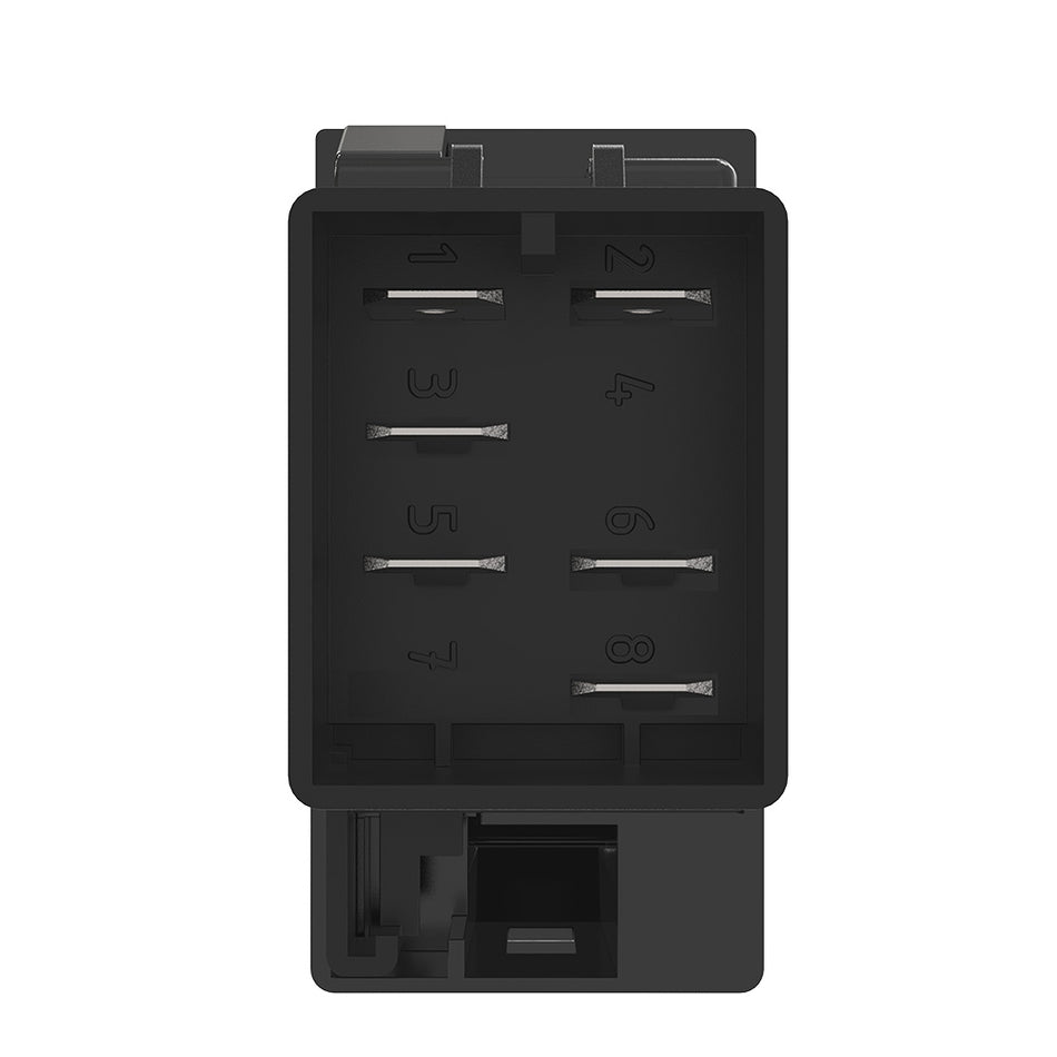 Industrial Heavy-Duty On-Off Rocker Hazard Warning Switch – 12V IP53