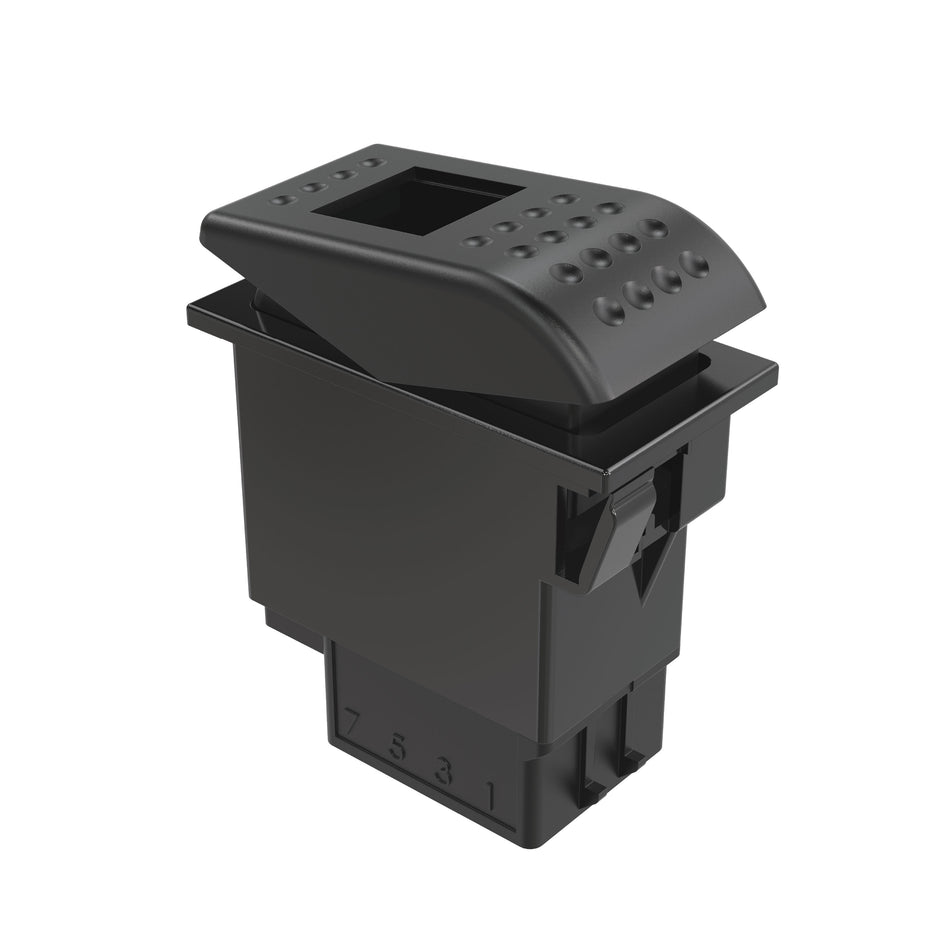 Industrial Heavy-Duty On-On Rocker Switch – 12V/24V IP53