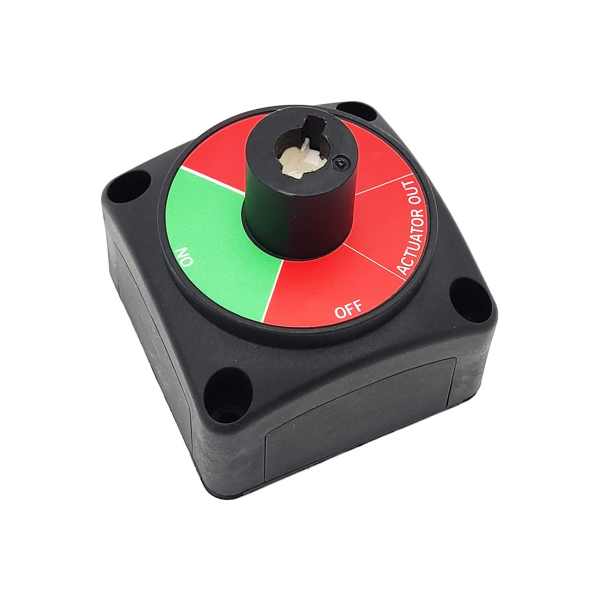 Battery Disconnect Switch for Boat Marine Caravan Truck Car IP54 50V 275A (Max 1250A 5Sec.) 3 Positions (On-Off-Actuator Out) Car Battery Switch Power Switch Battery Disconnect