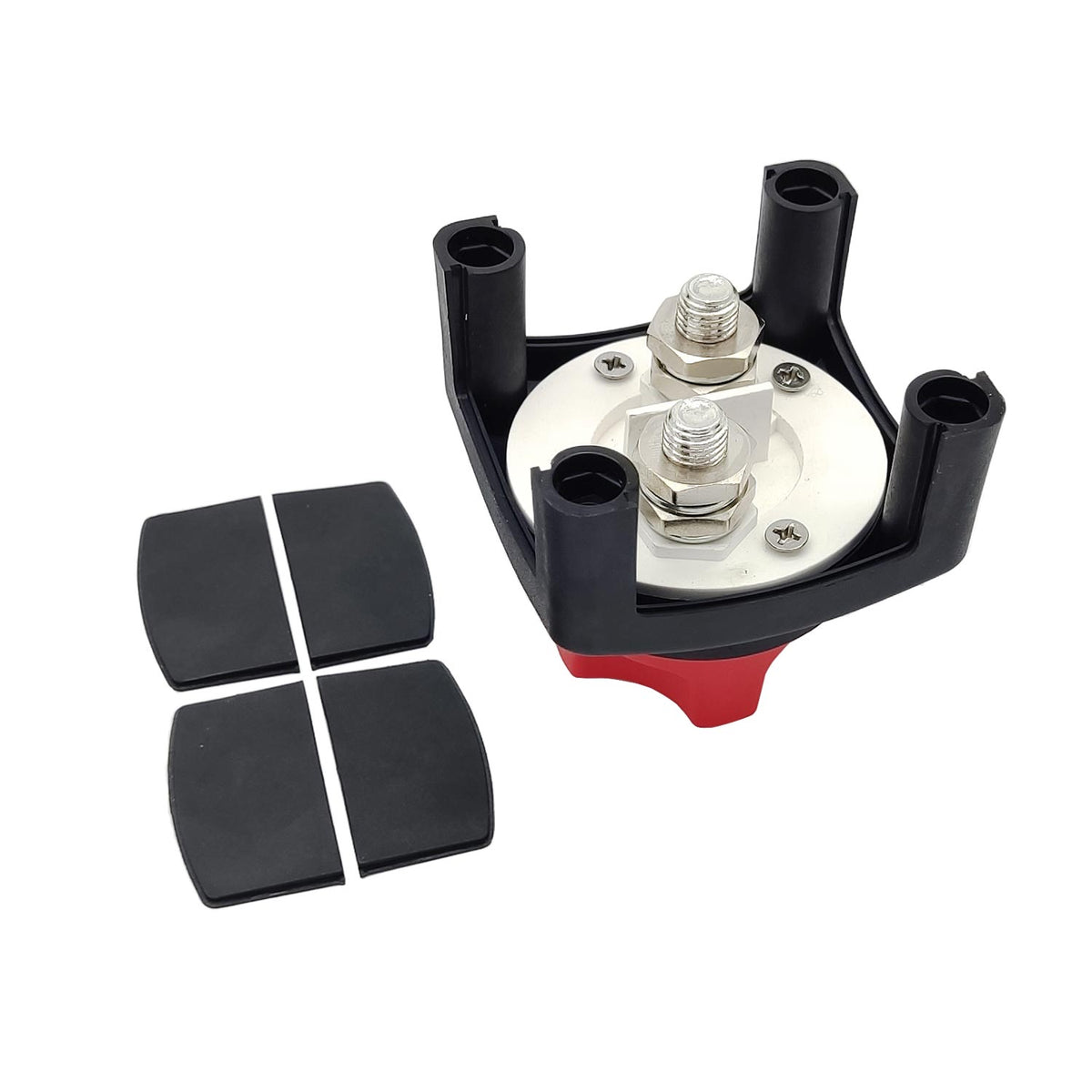 Battery Disconnect Switch for Boat Marine Caravan Truck Car IP54 50V 275A (Max 1250A 5Sec.) 3 Positions (On-Off-Actuator Out) Car Battery Switch Power Switch Battery Disconnect